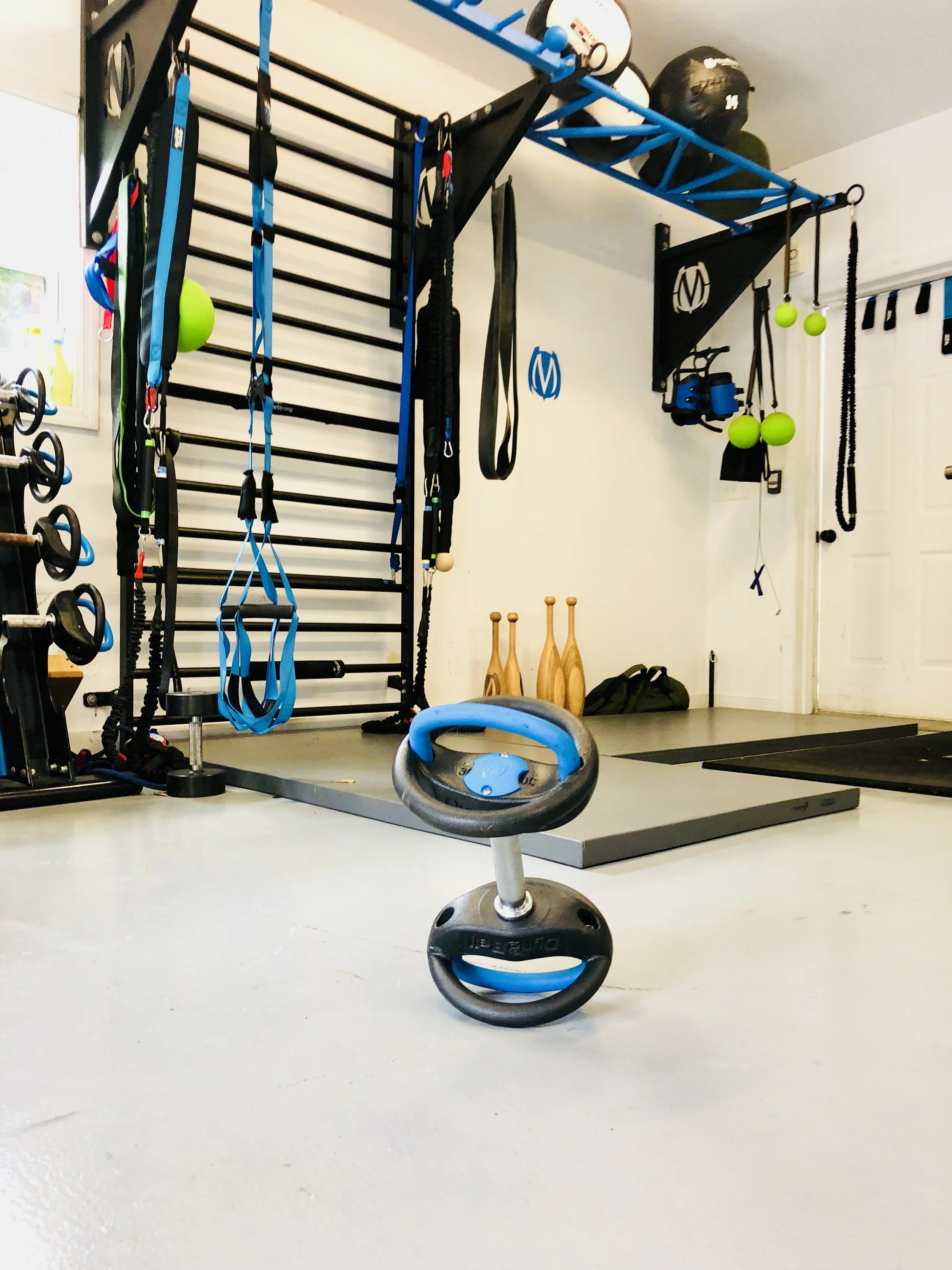  Power and Strength Garage Workout With DynaBell and DSL Bar combo 