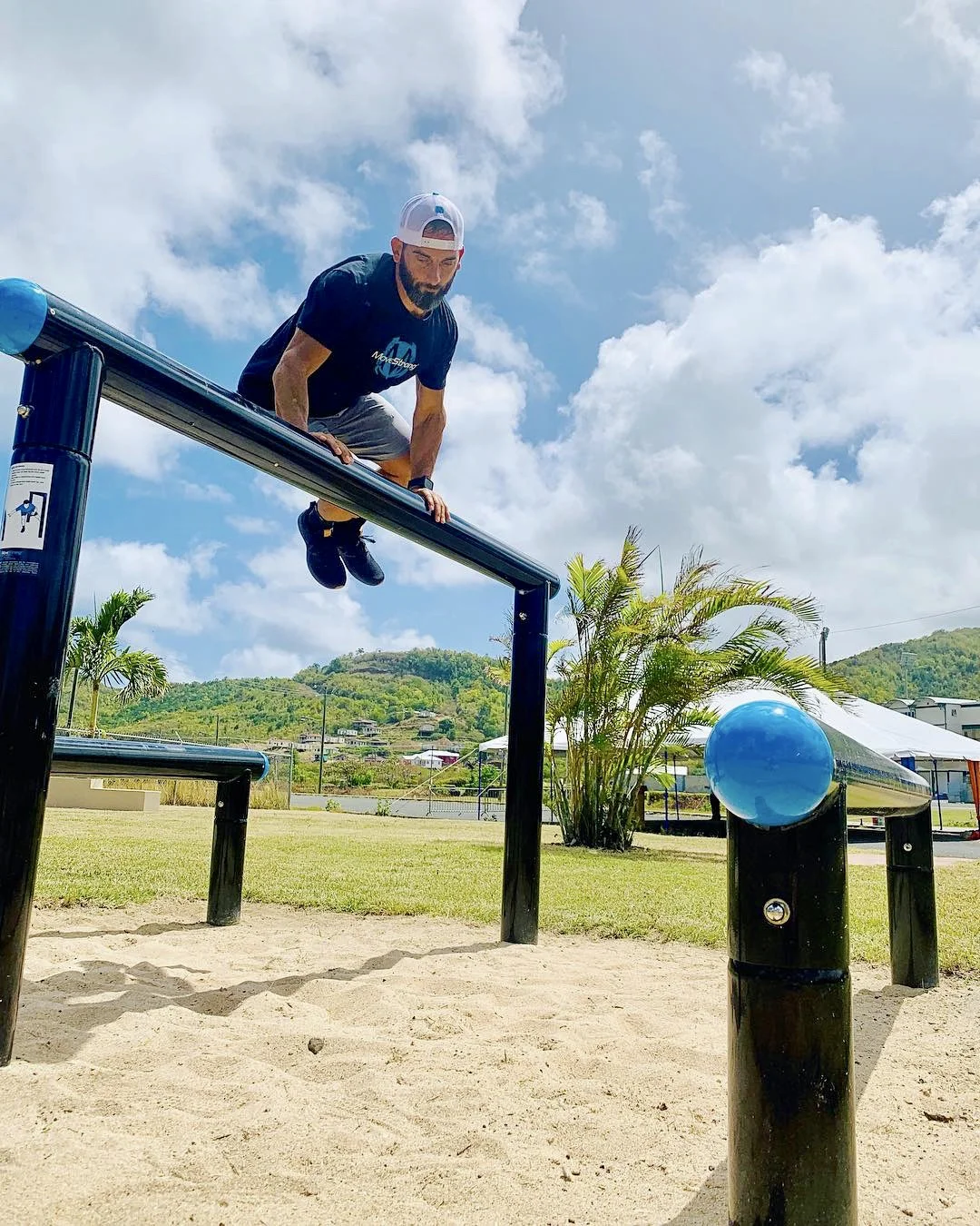 Outdoor Fitness Park To Promote Healthy Activity On Eastern Caribbean Island