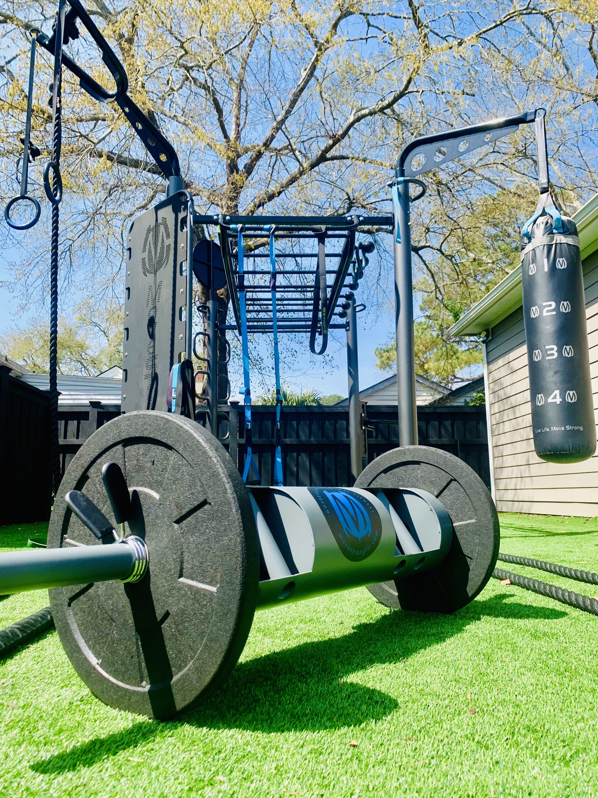 Functional Fitness Training outdoor gym