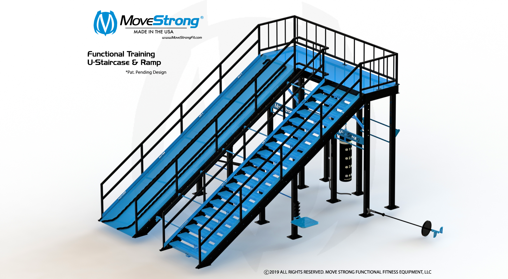 Functional Training U-Staircase and Ramp