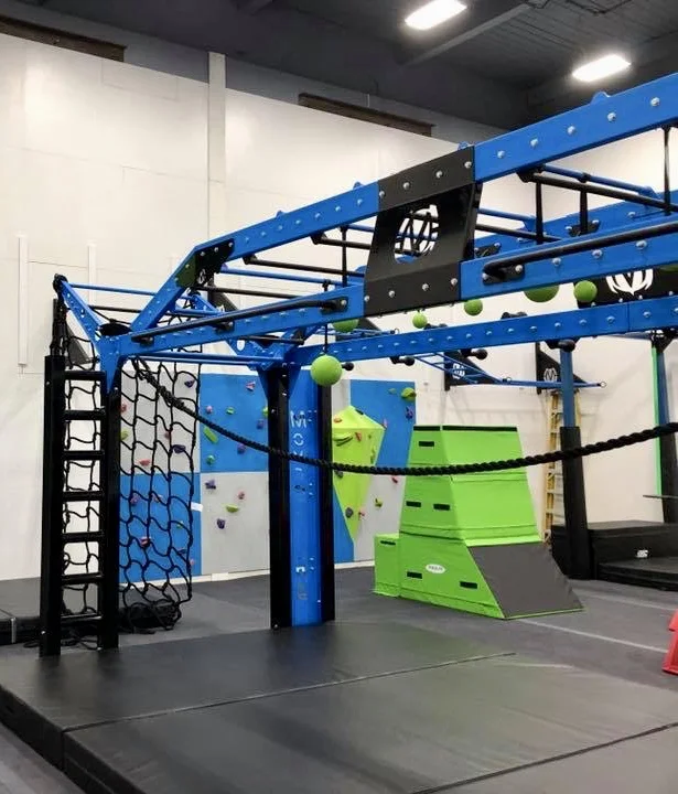 YMCA Ninja Warrior Training Room