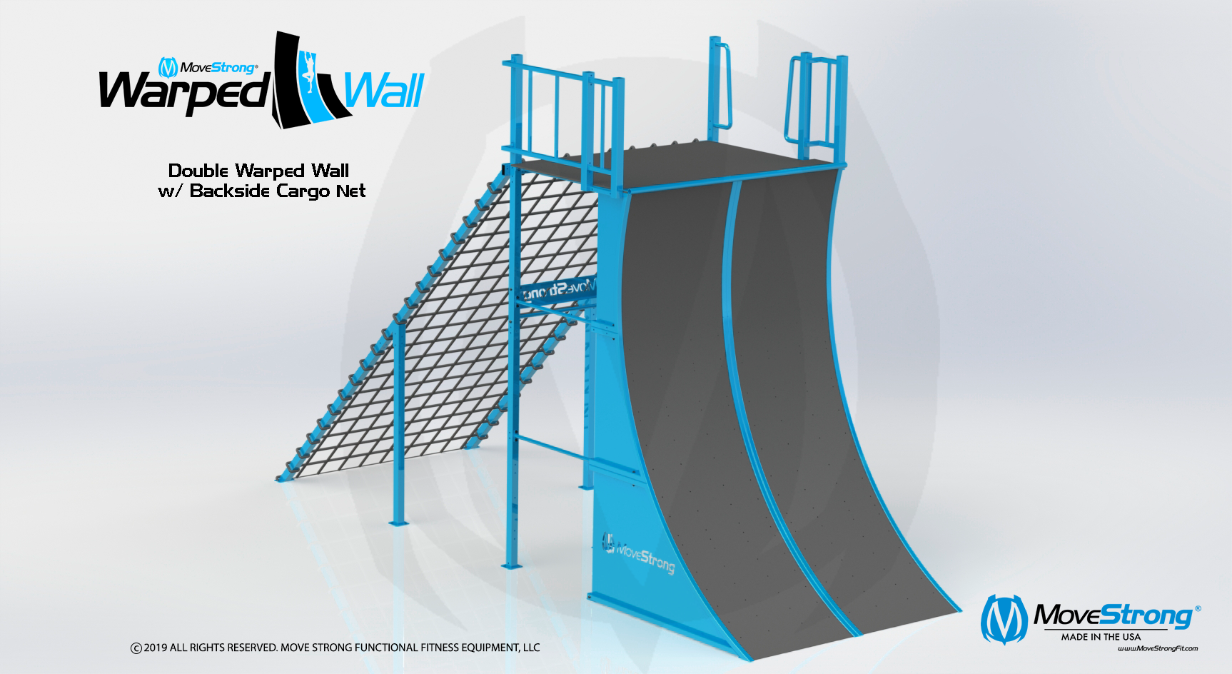 Custom Warped Wall With Cargo Net