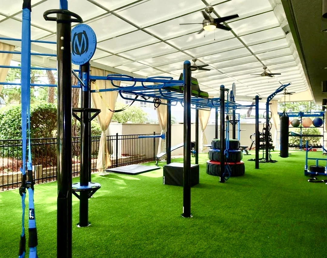 Crowne Plaza Baton Rouge Upgrades to Outdoor Fitness Amenity for Hotel
