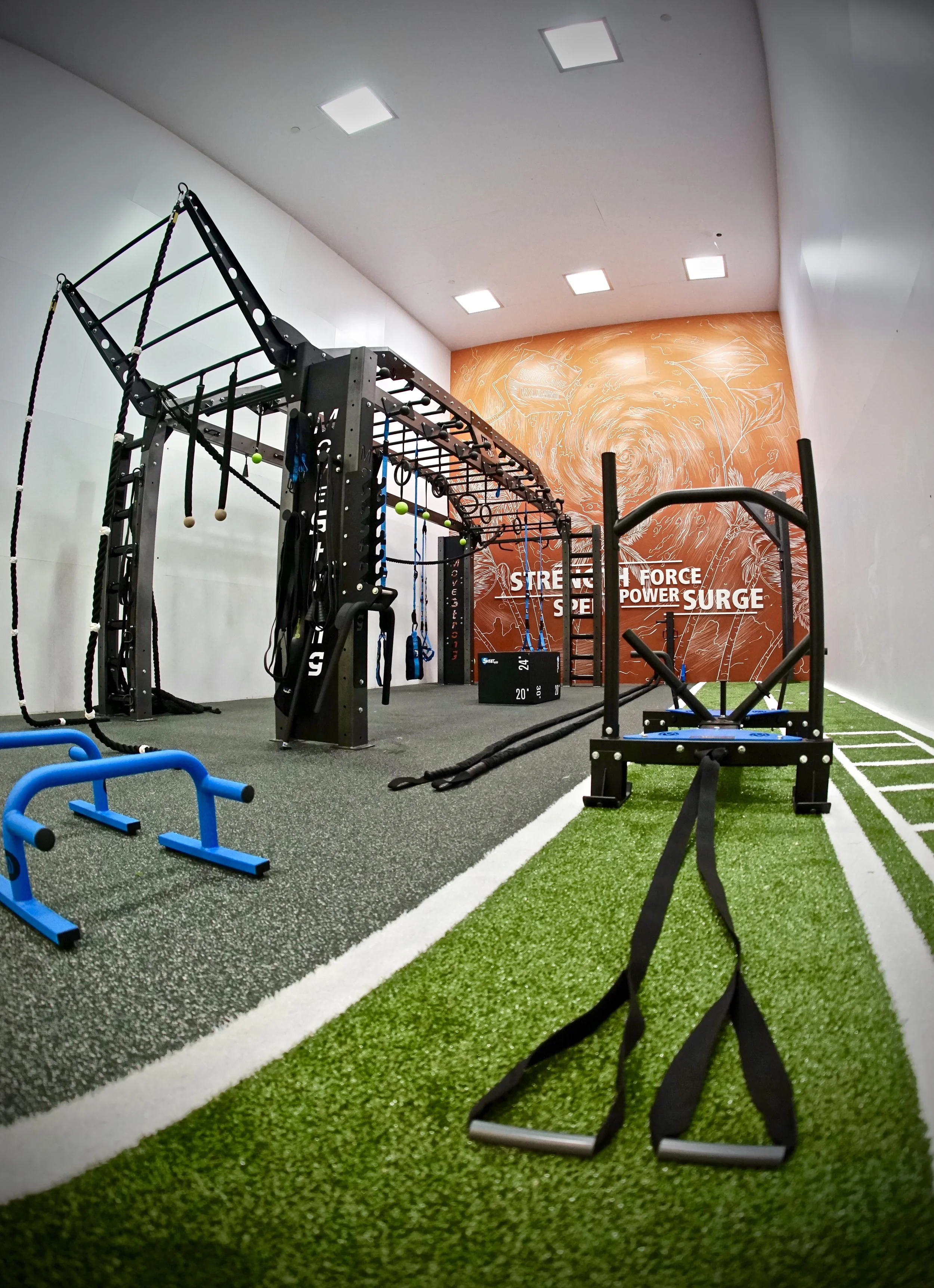 University of Miami Wellness Center Converts RacquetBall Court To MoveStrong Room