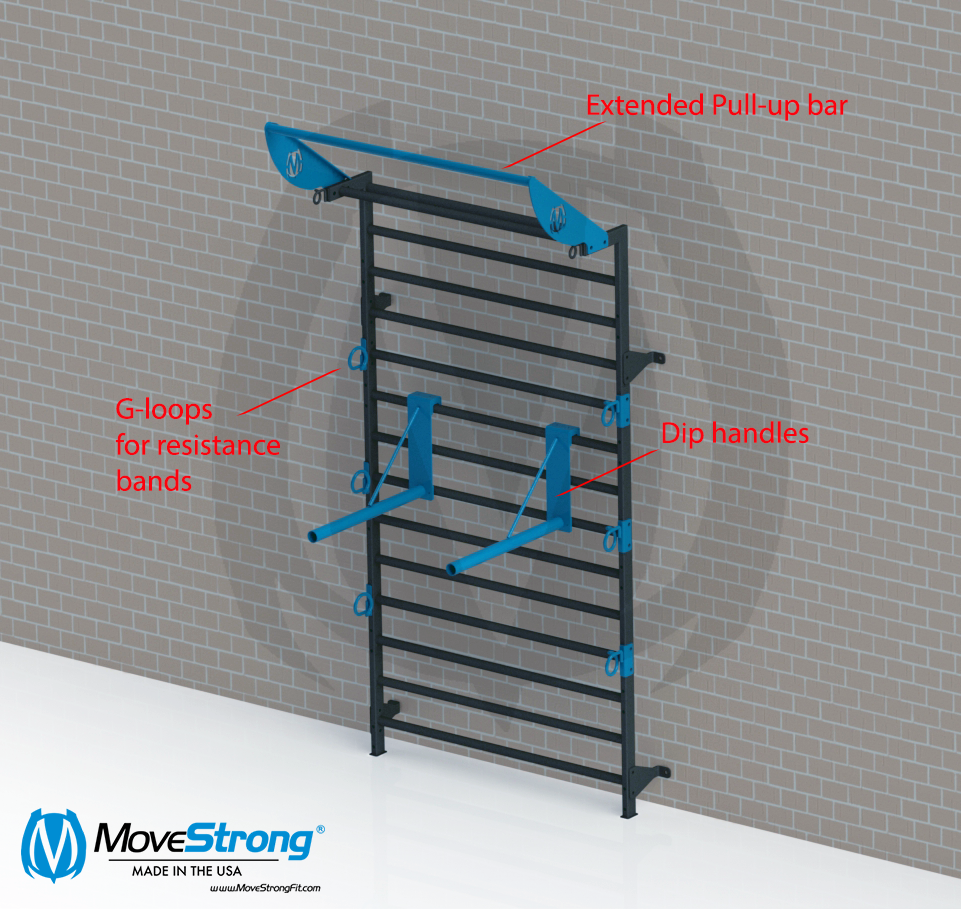 MoveStrong Stall Bars Added Features 