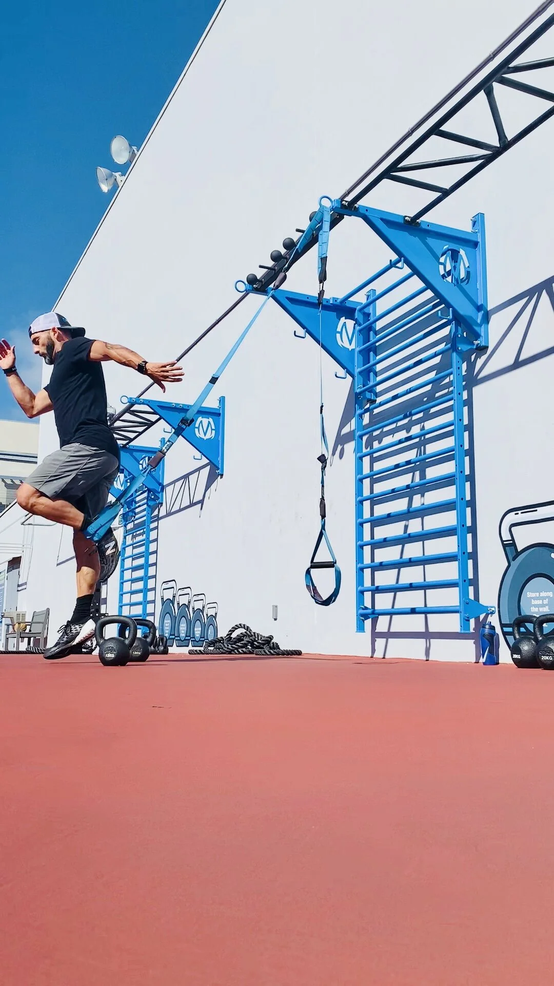 Functional Strength Circuit Squat and Pull Exercises