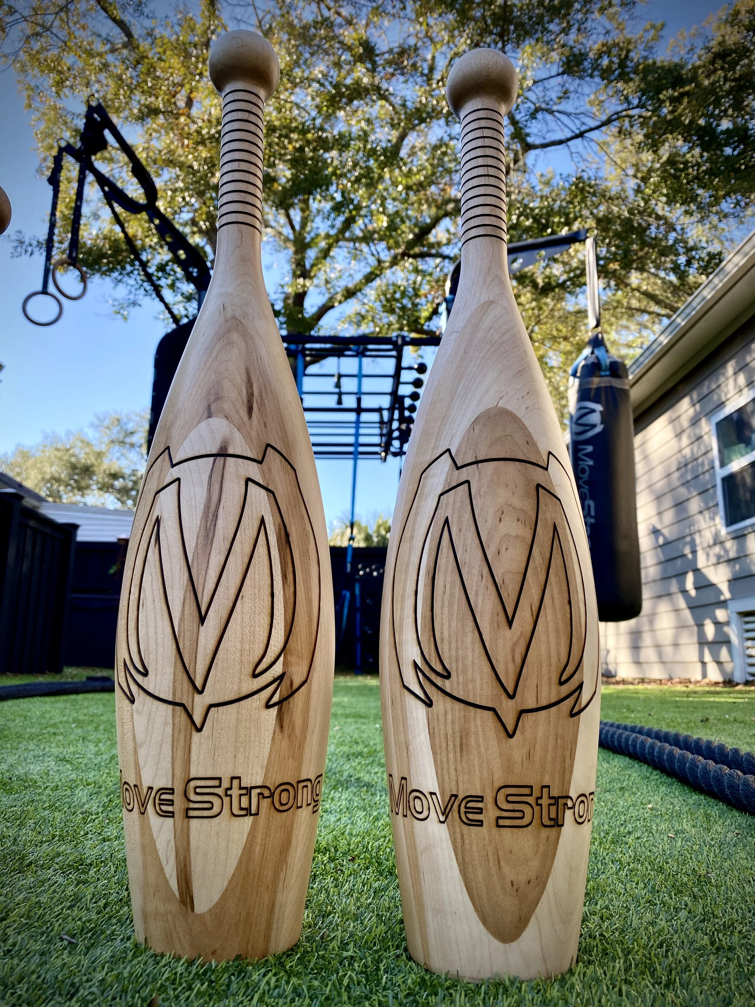 New MoveStrong Clubs Now Available 100% Maple Wood American Made