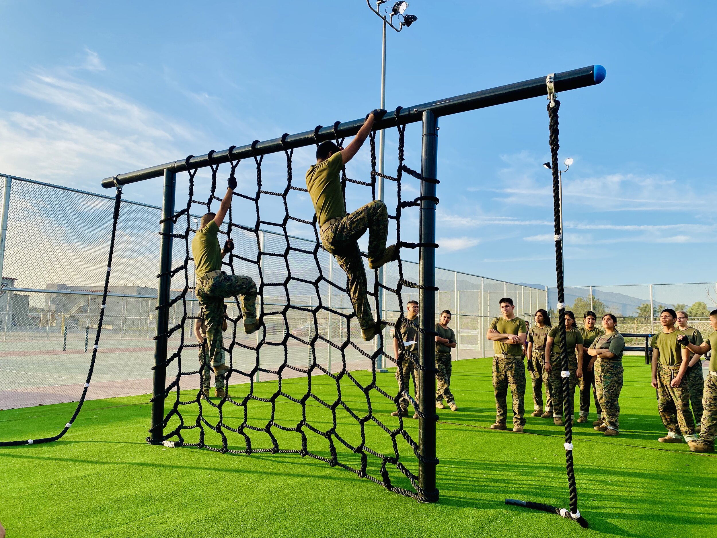 Cargo Net Climber Obstacle Equipment