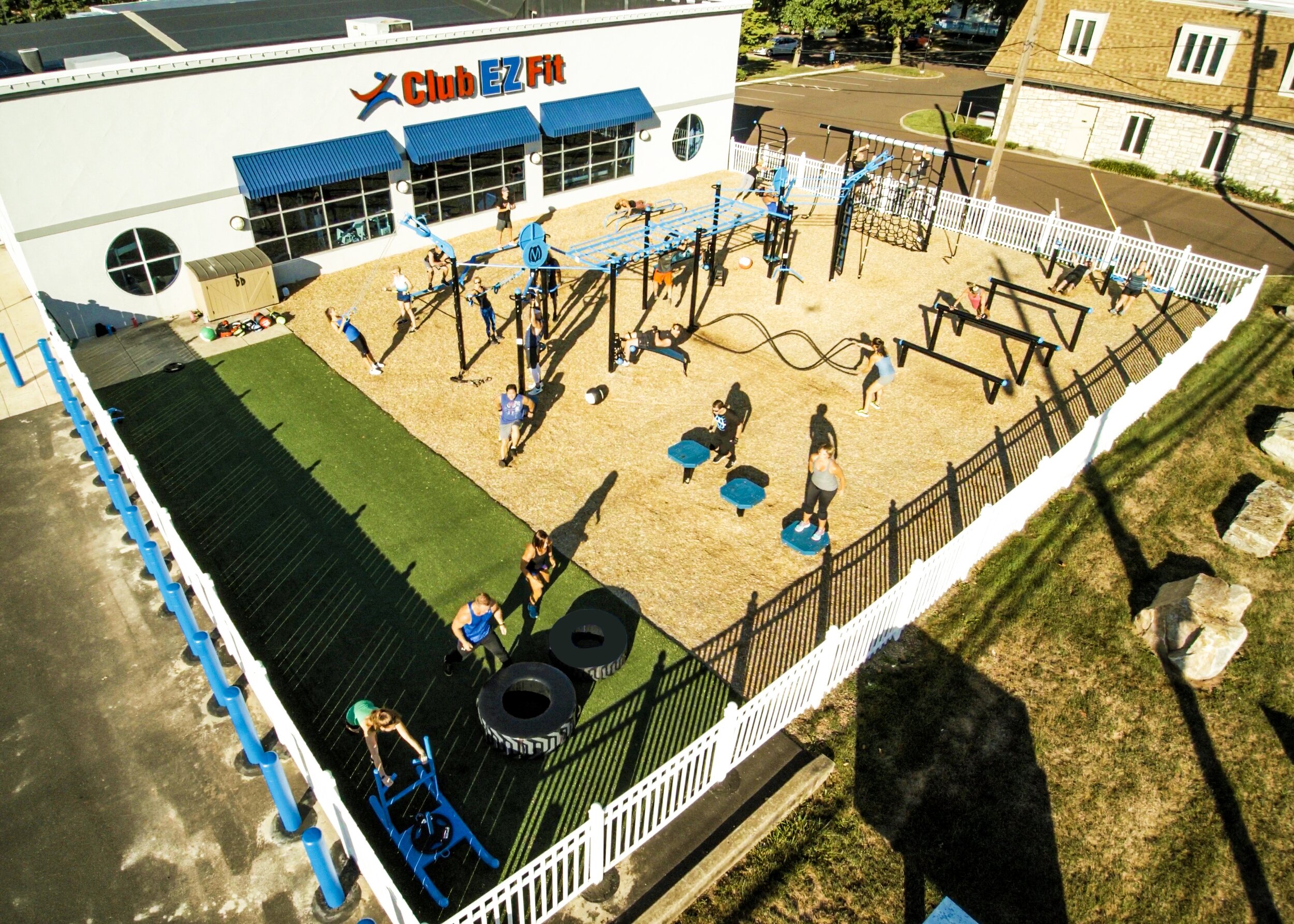 Health Club Outdoor Gym Functional Fitness For Group Workouts