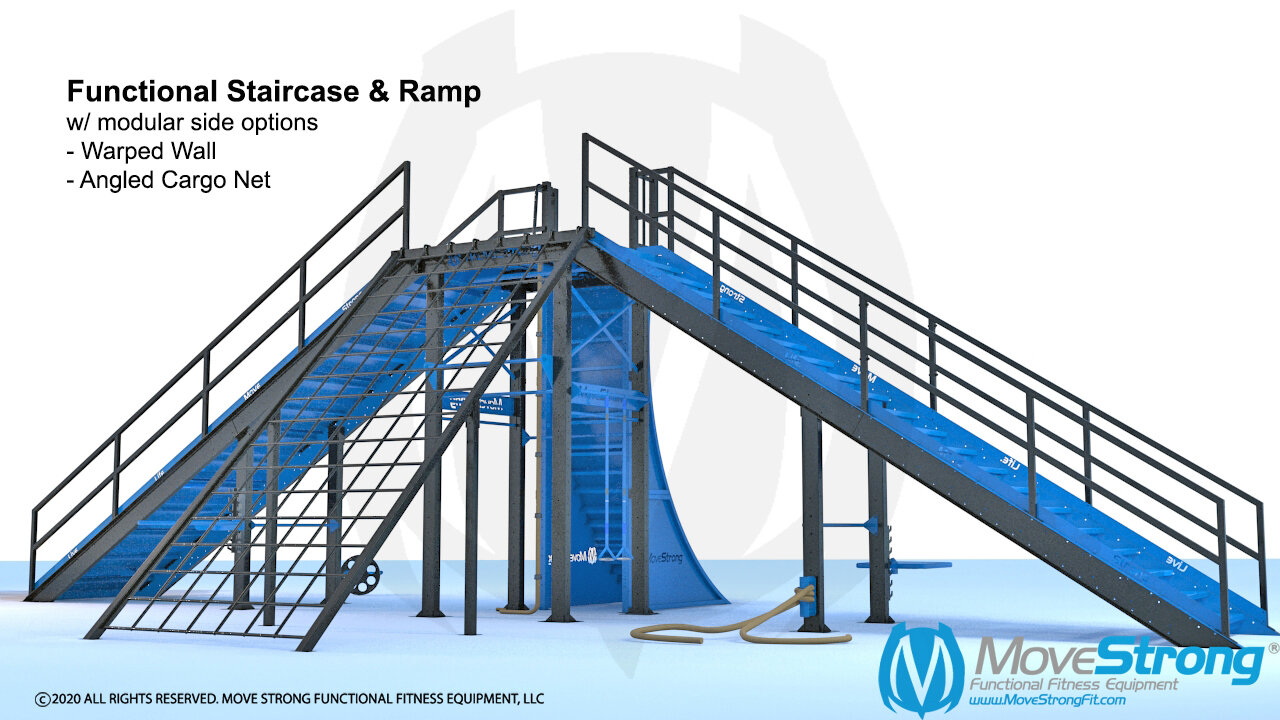 MoveStrong Functional Staircase and Ramp