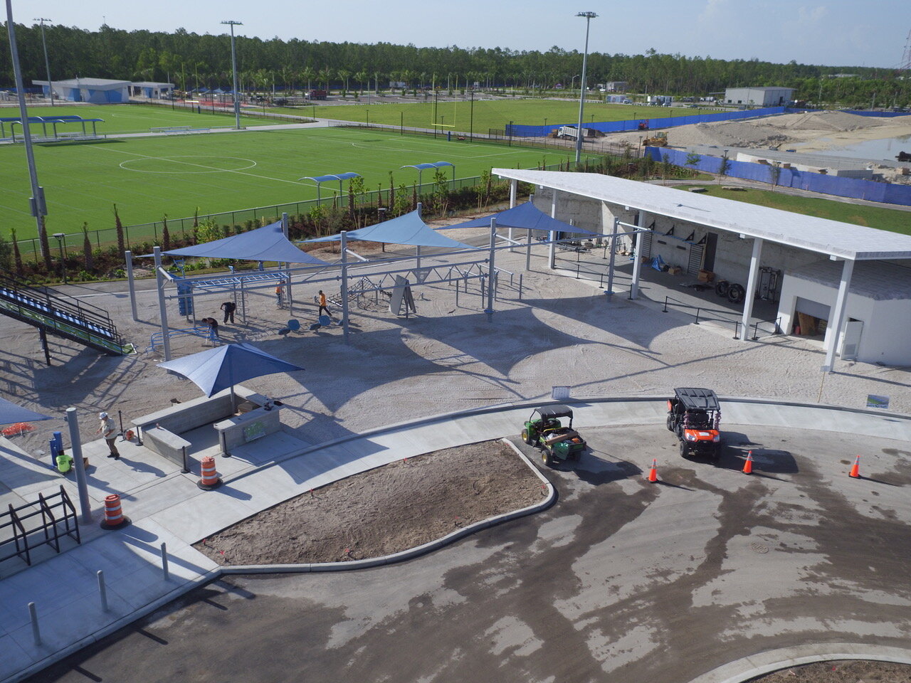 MoveStrong Collier County Paradise Coast Sports Complex Outdoor Installations Construction Phase