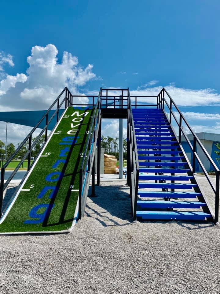MoveStrong Collier County Paradise Coast Sports Complex Outdoor Installations Staircase