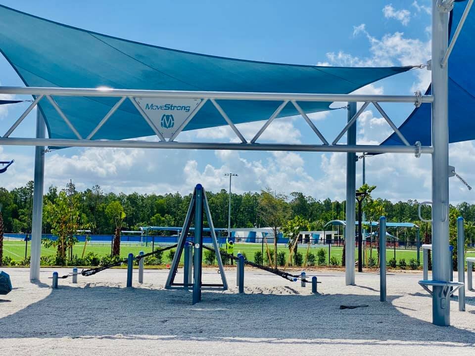 MoveStrong Collier County Paradise Coast Sports Complex Outdoor Installations Covered Areas