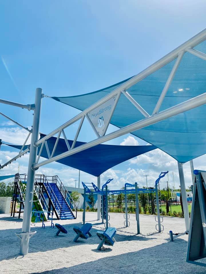 MoveStrong Collier County Paradise Coast Sports Complex Outdoor Installations Covered Space