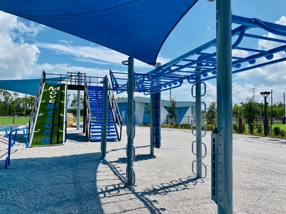 MoveStrong Collier County Paradise Coast Sports Complex Outdoor Installations T-Rex