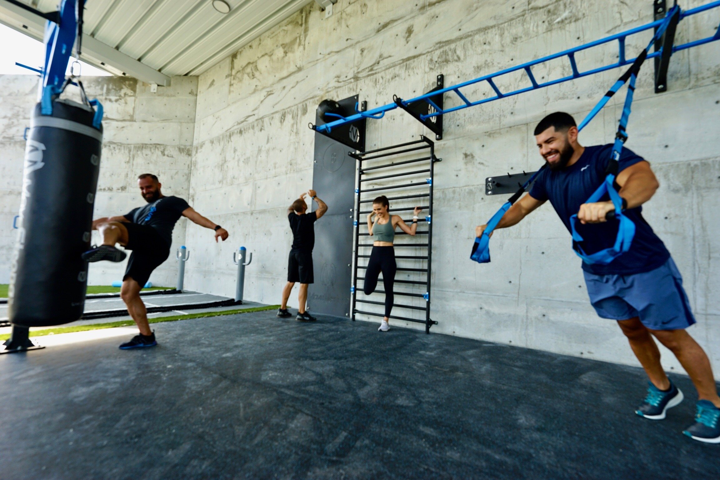 Fitness Pavilion for Group and HIIT Functional Fitness