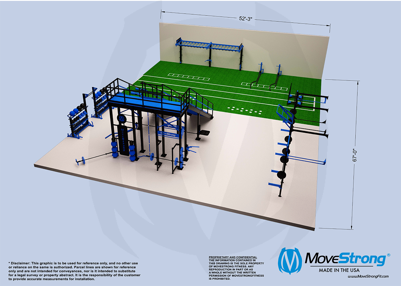 Functional Fitnes and Strength Training With MoveStrong Staircase Layout (Copy)