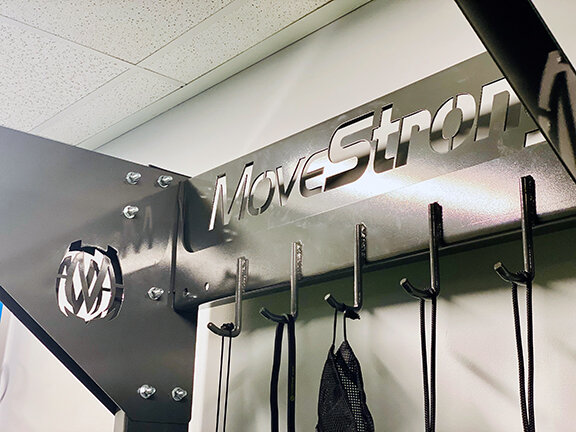 Fitness Accessory storage hooks