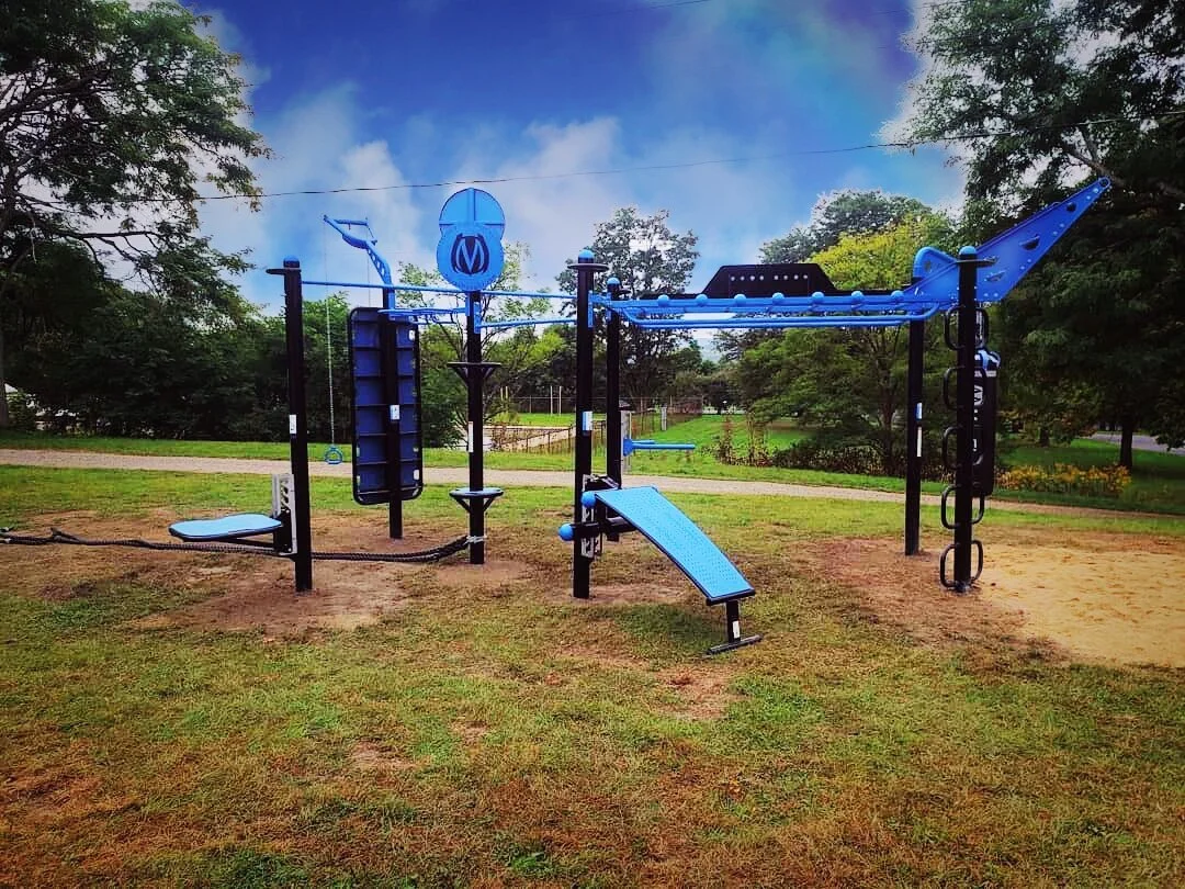 Amsterdam NY Recreation's Veterans Park Adds MoveStrong Outdoor Fitness