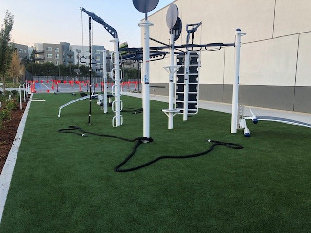 MoveStrong outdoor fitness equipment for schools