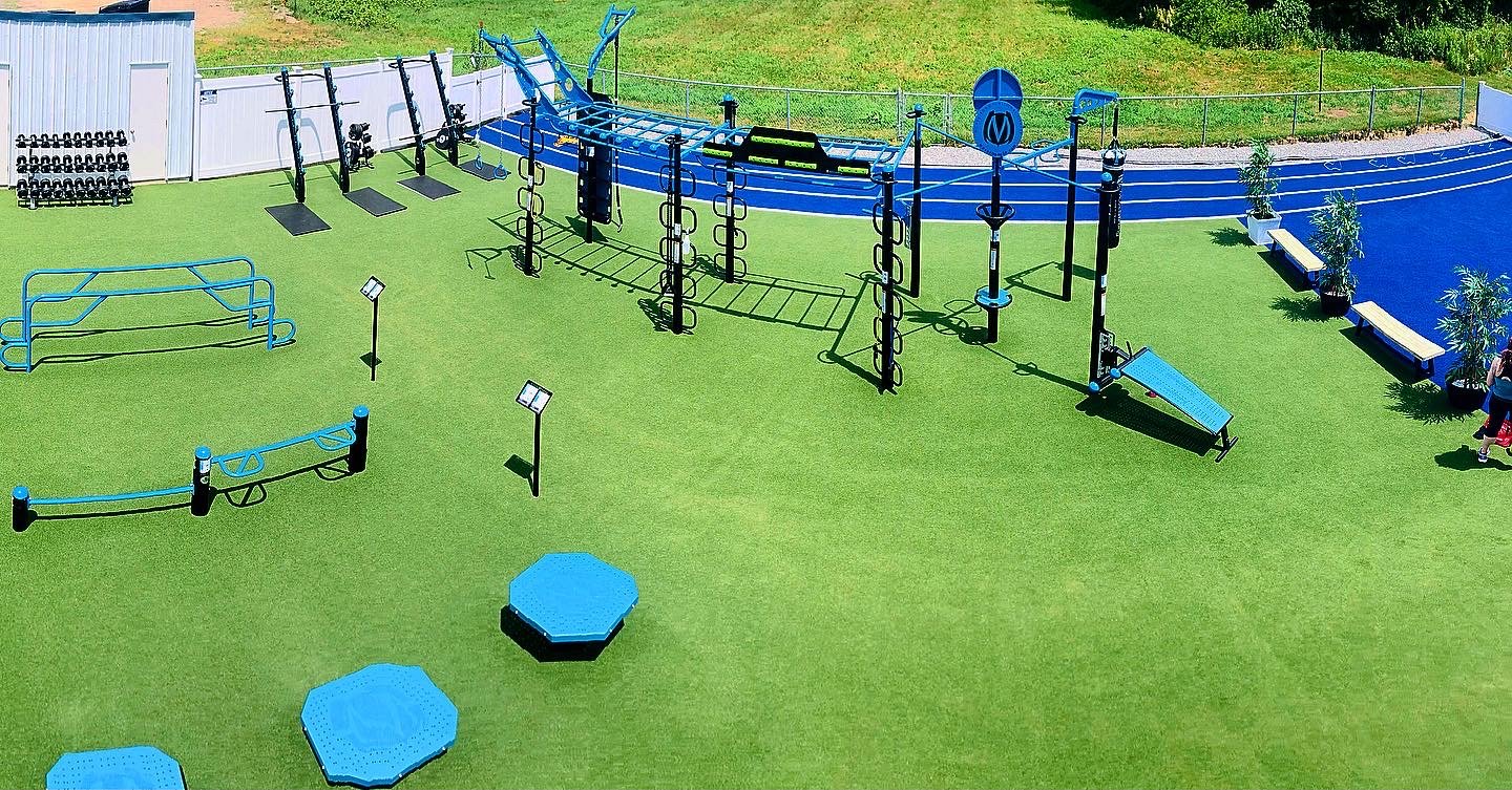 MoveStrong FiGround Outdoor Fitness Training Gym Design