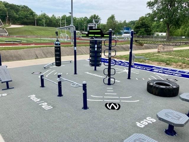 Outdoor Functional Fitness Gym Workout at Kansas City Park