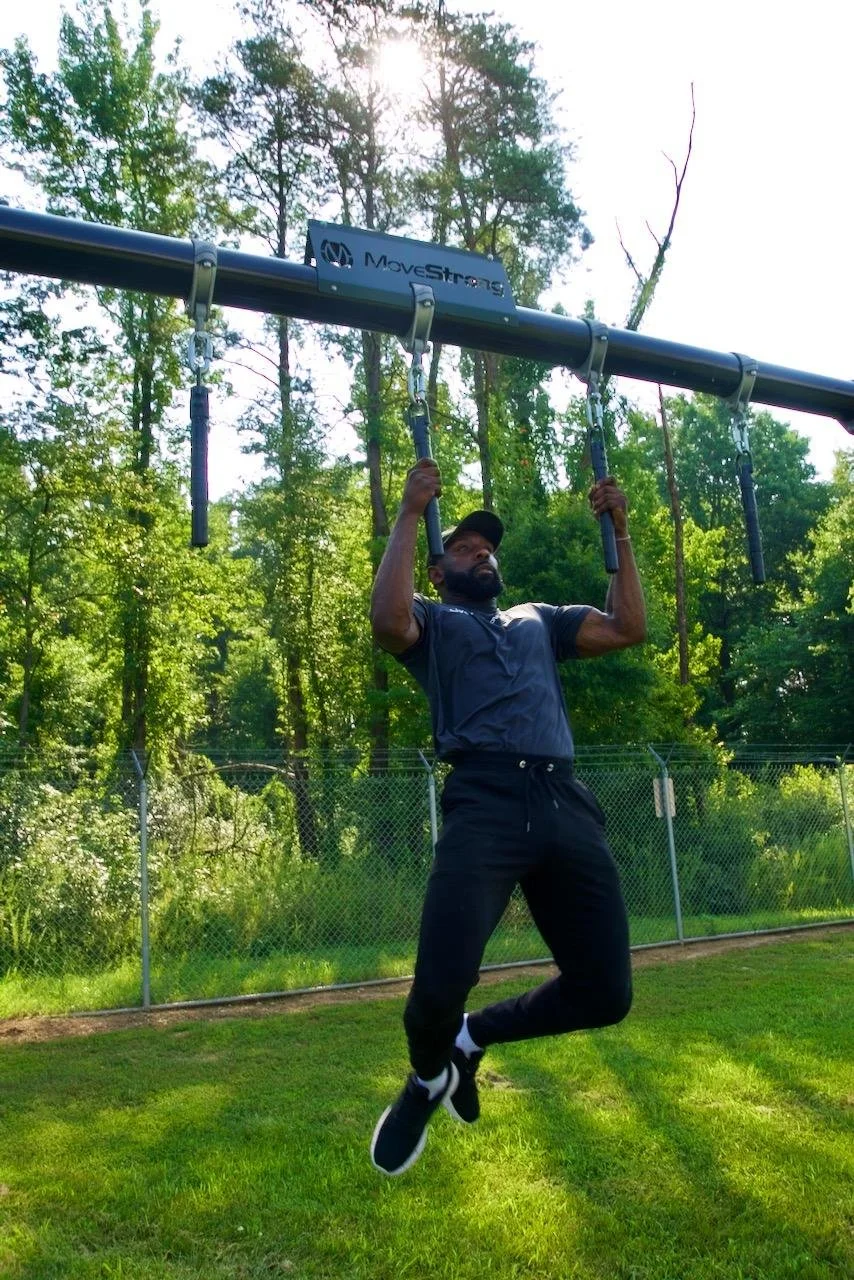 Hanging Dowel Grips MoveStrong