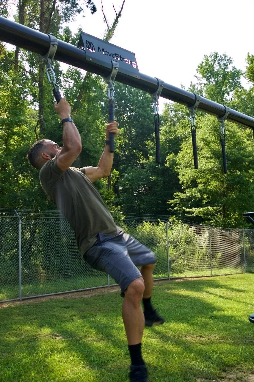 Hanging Dowel Grips MoveStrong