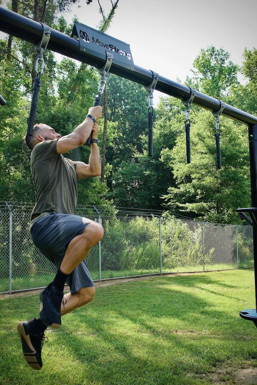 Hanging Dowel Grips MoveStrong