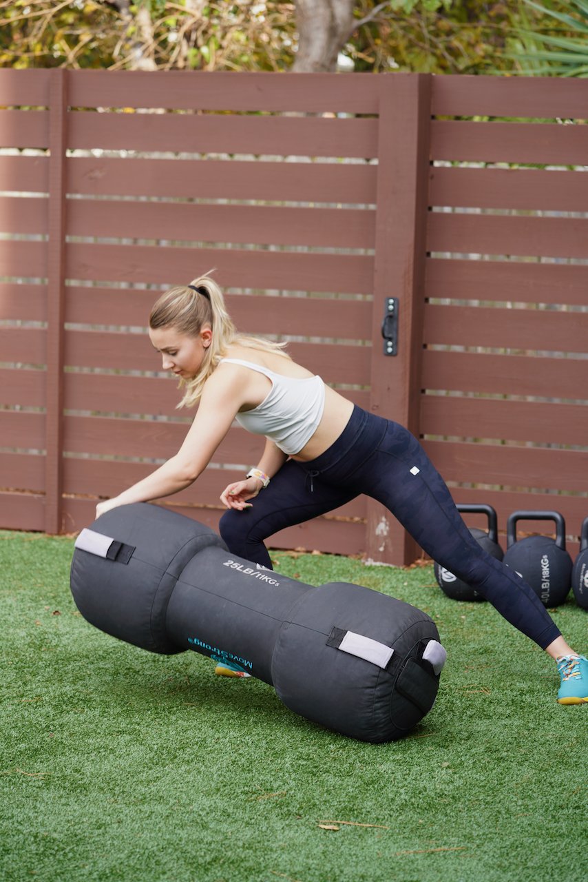 rhino bag lateral reach lunge