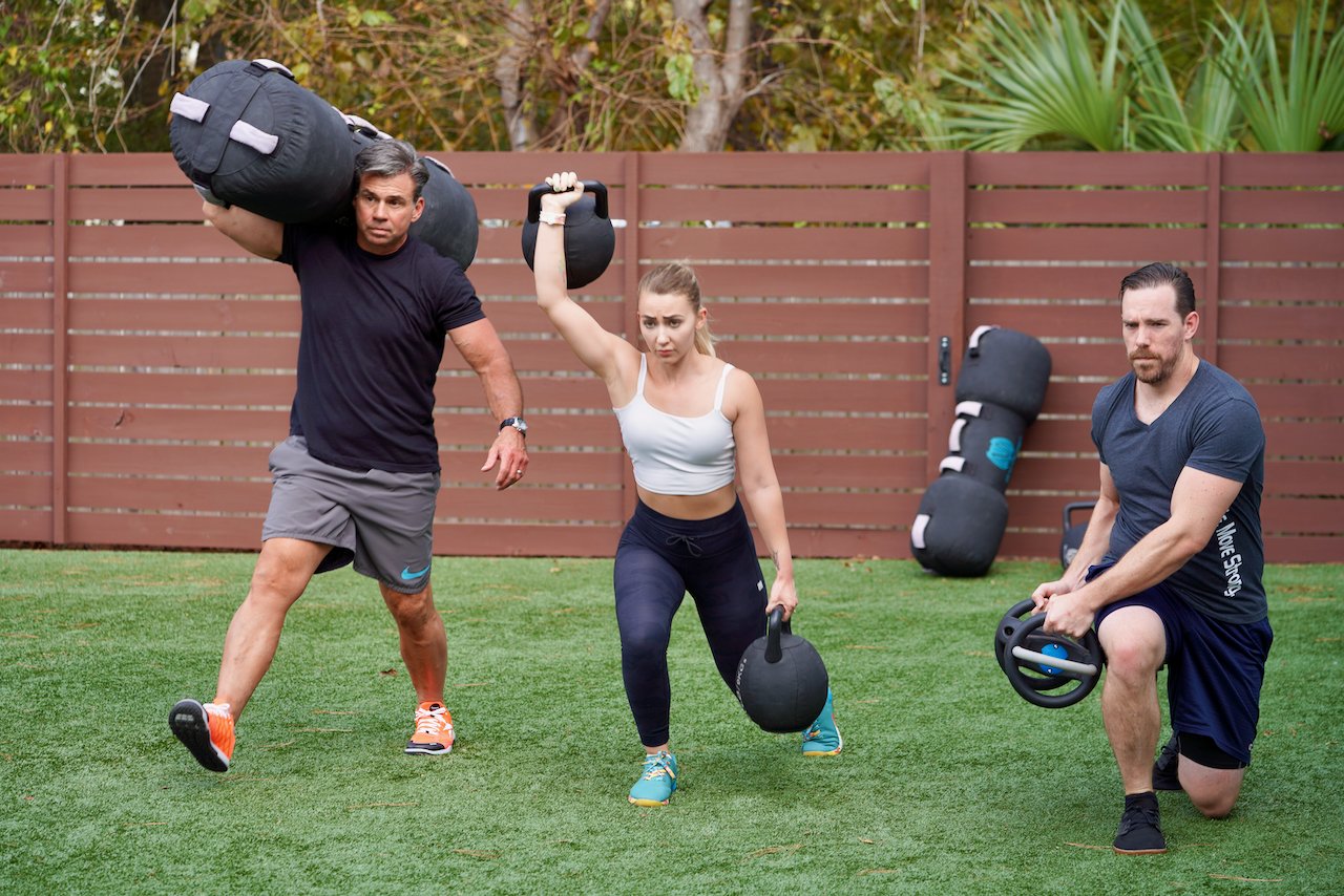 Movestrong group workout outdoor training tools