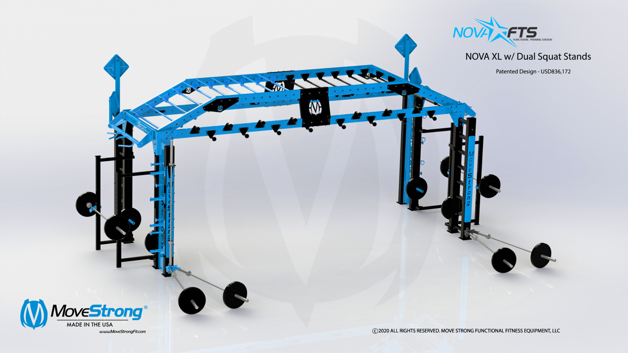 Nova XL with Dual Squat Stands