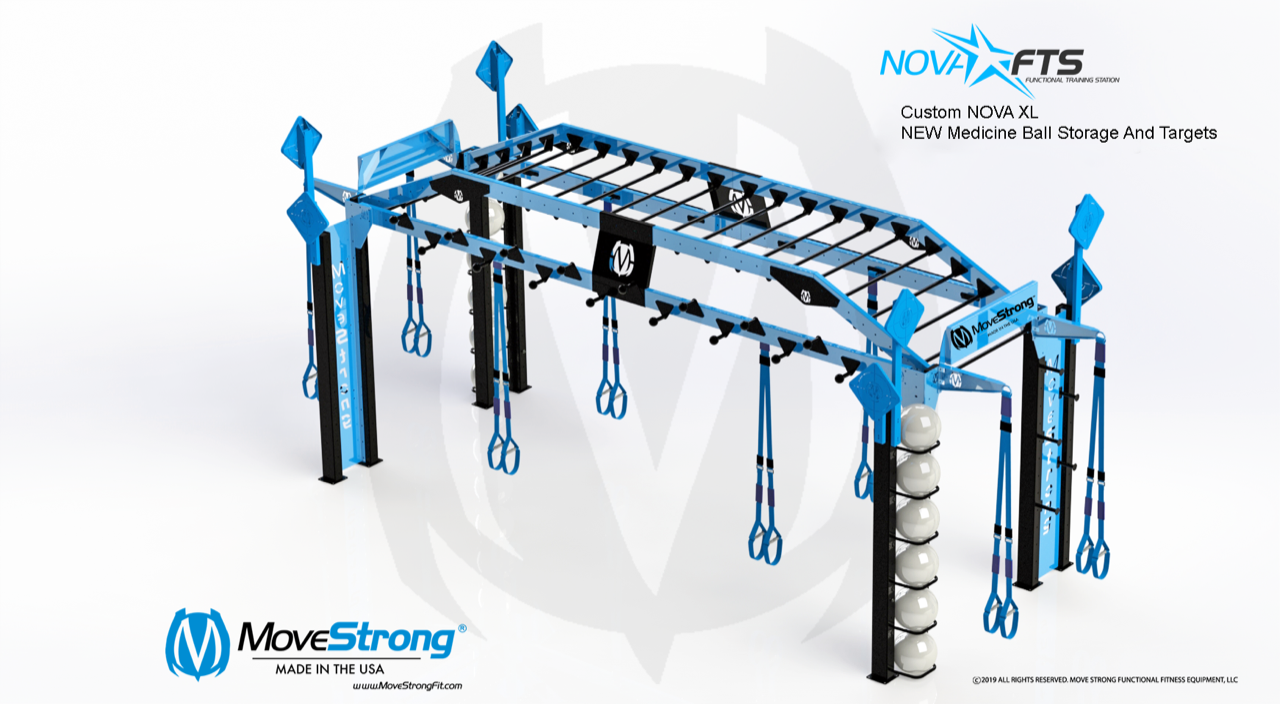 Nova XL with Medicine Ball Targets and Storage