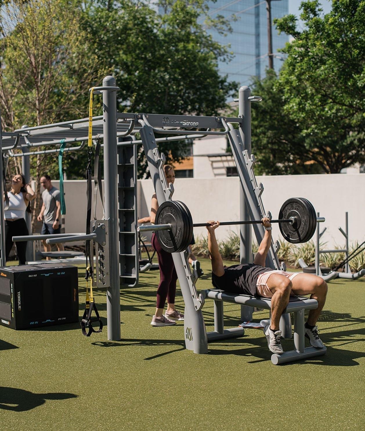 Squat Rack &amp; Barbell