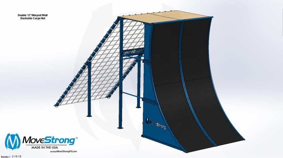 Dual Warped Wall &amp; Cargo Net