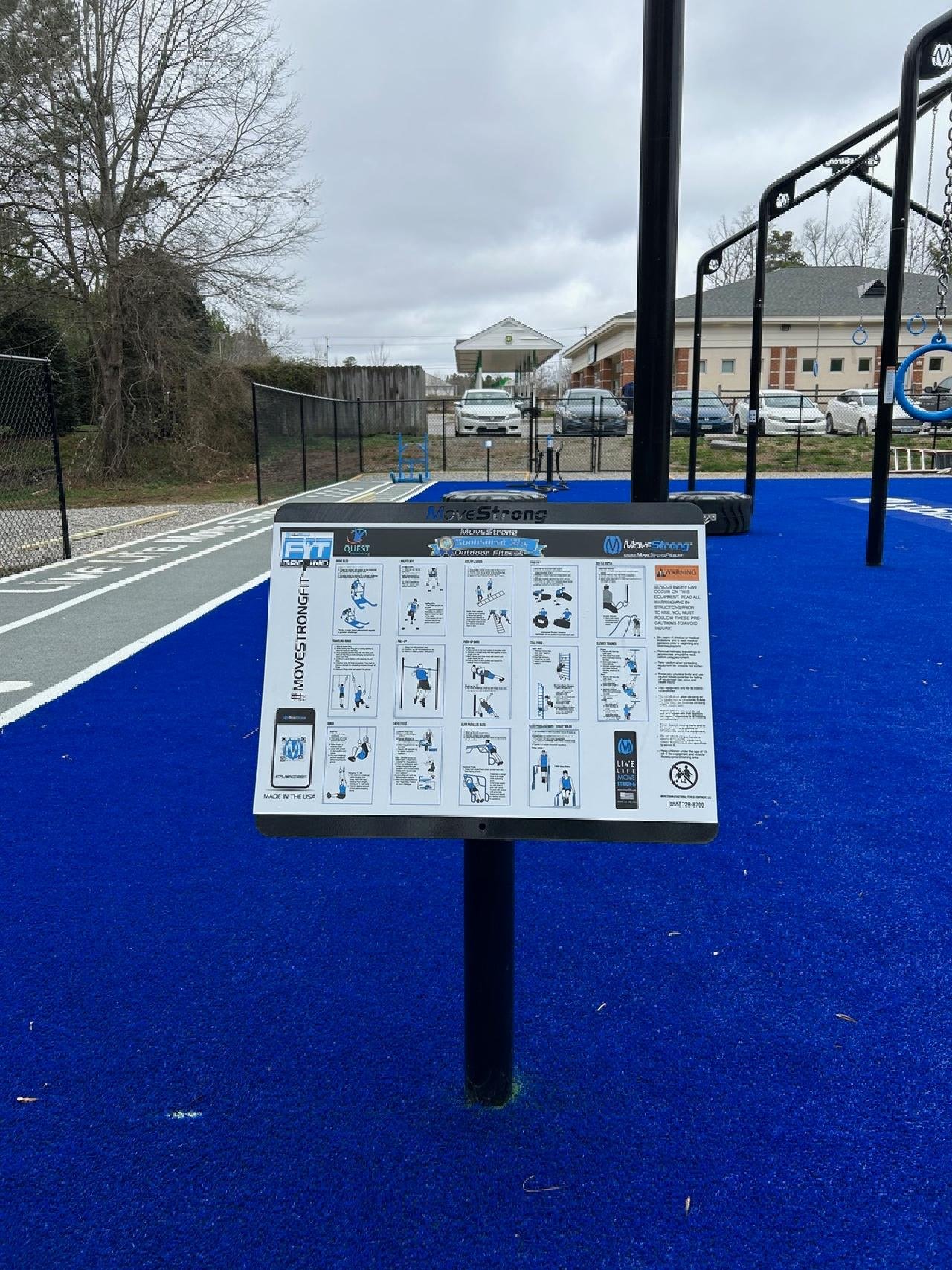 Workout Station Signage