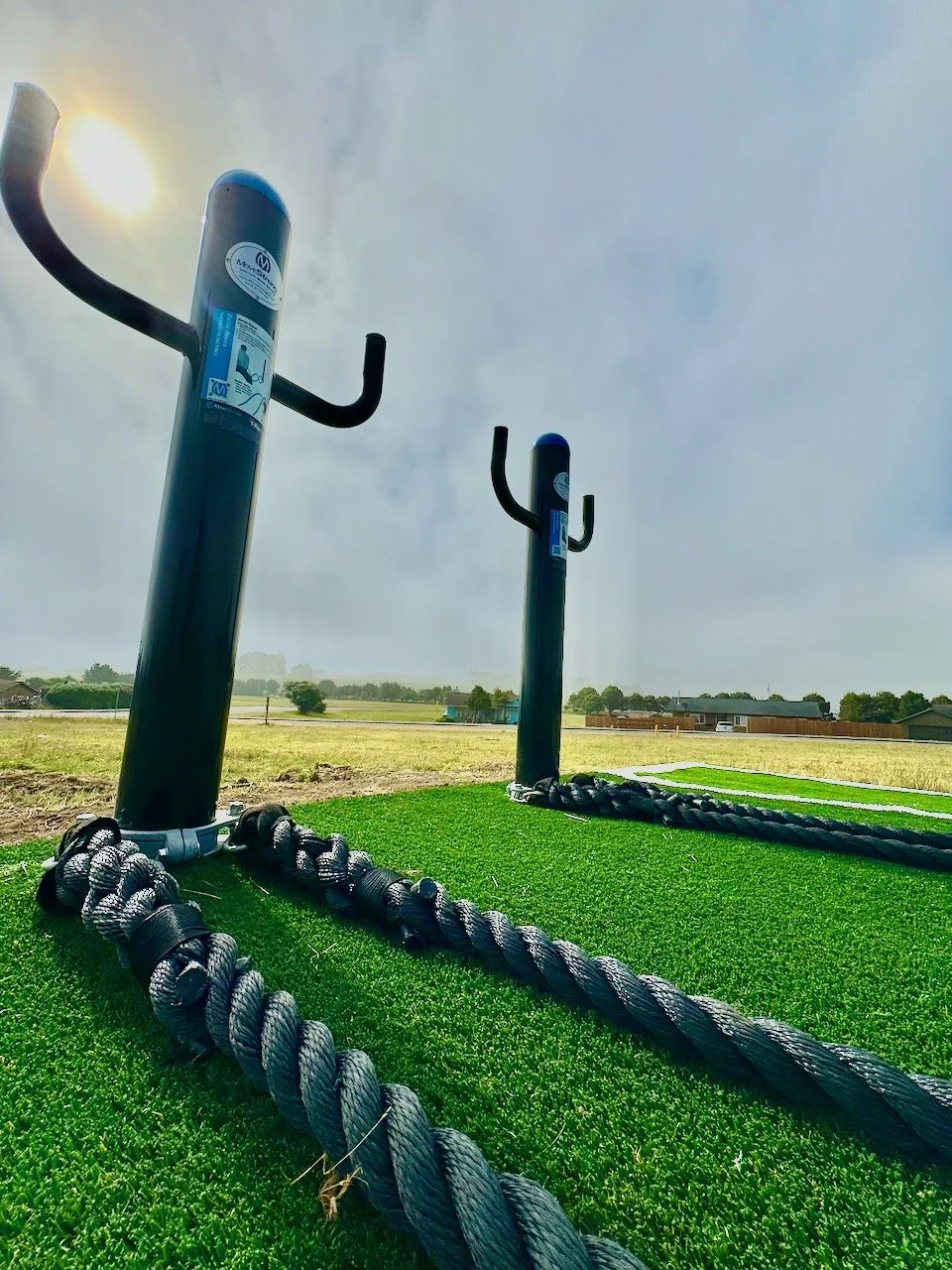 Battle Rope Stations