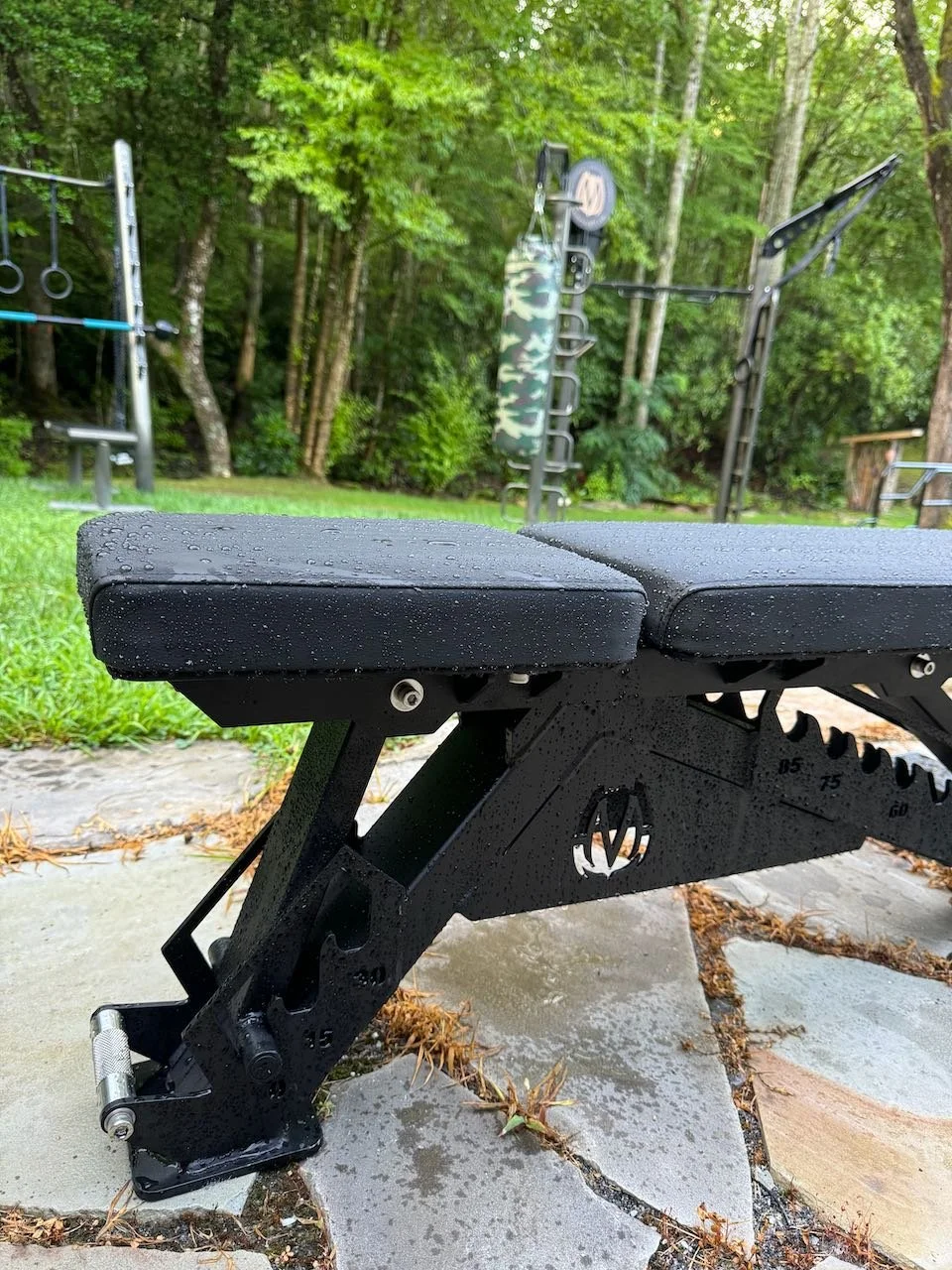 Water Resistant Outdoor Bench Upright