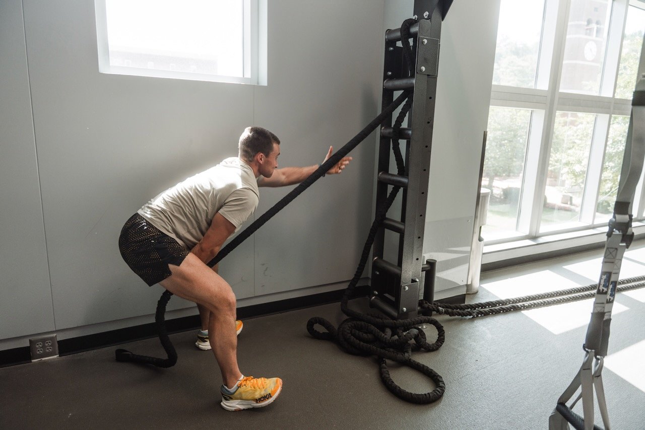 MoveStrong Fitness custom design and installation at university campus ...