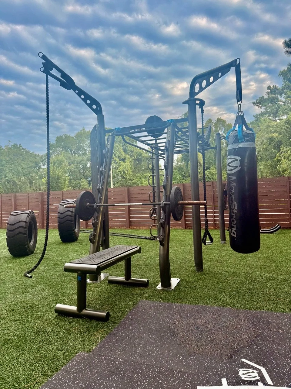 T-Rex Squat Rack &amp; Flat Bench