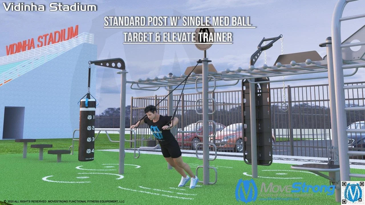 Med Ball Target &amp; Elevate Trainer