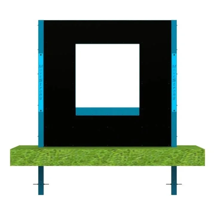Ground Mount Window Wall Obstacle