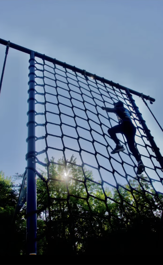 20' Rope Climb &amp; Cargo Net Combo