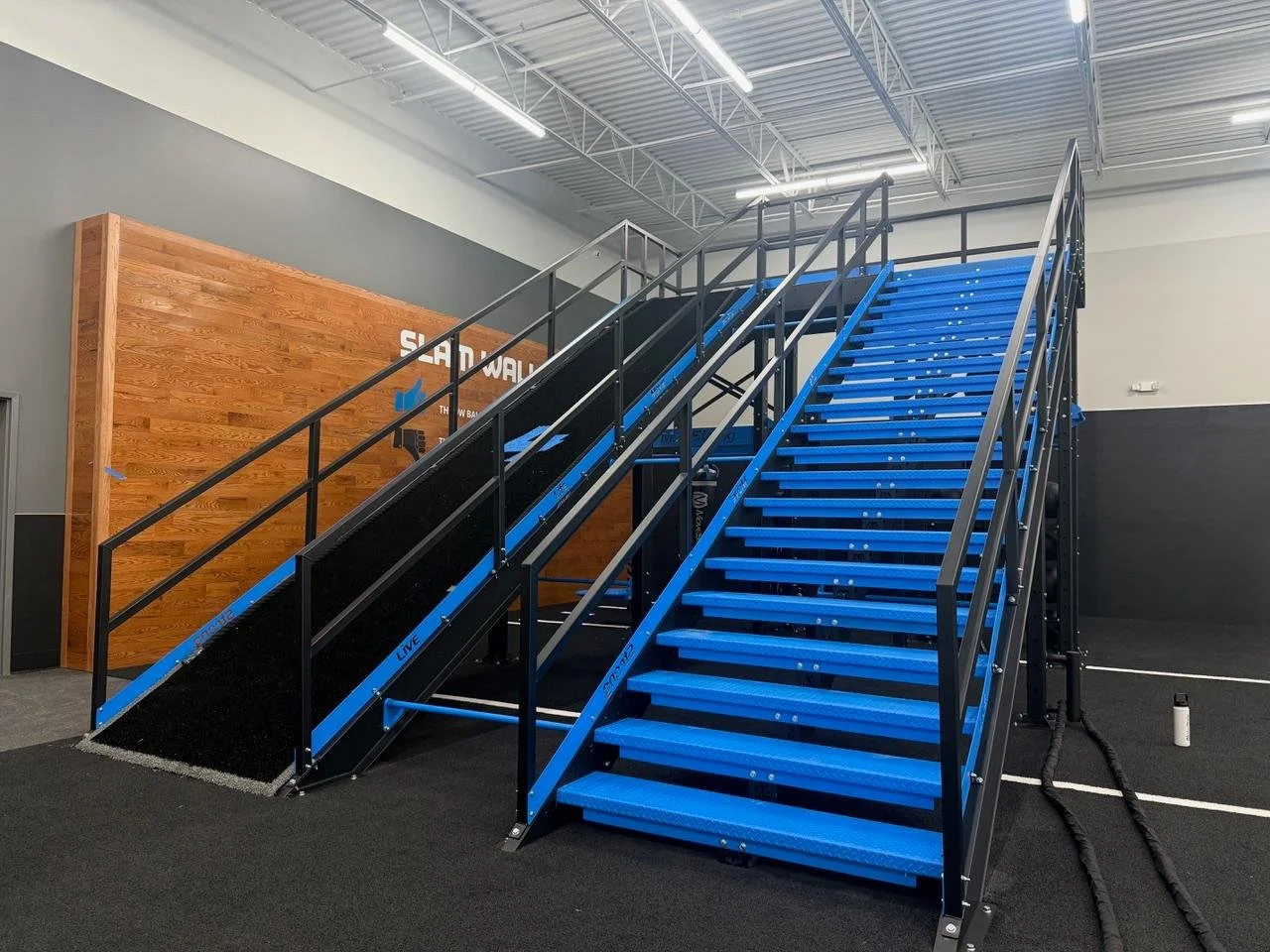 Club4 Fitness Levels Up with the Custom MoveStrong Staircase & Ramp ...