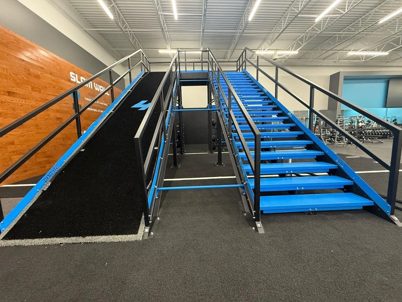 Club4 Fitness Levels Up with the Custom MoveStrong Staircase & Ramp ...