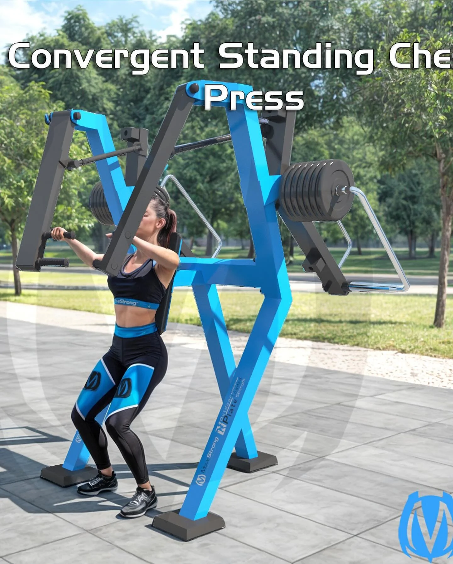 Convergent Standing Chest Press