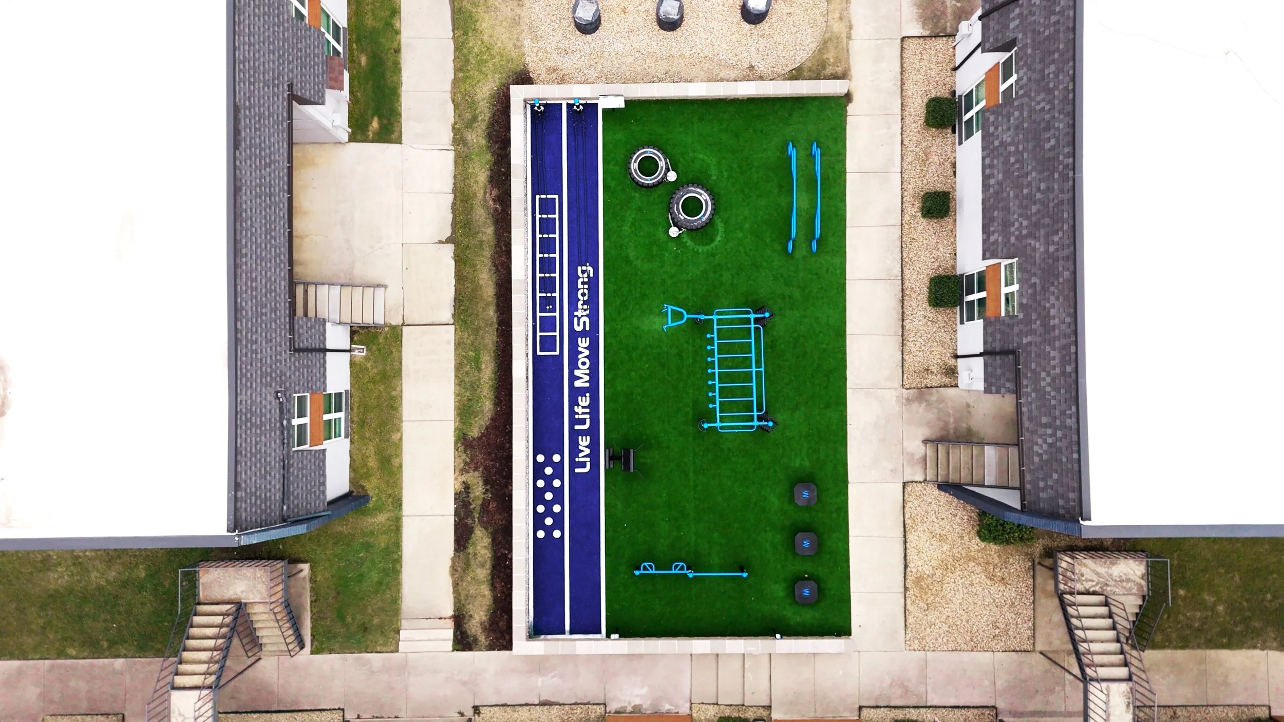  Fleetwood Apartment Complex Drone Overview