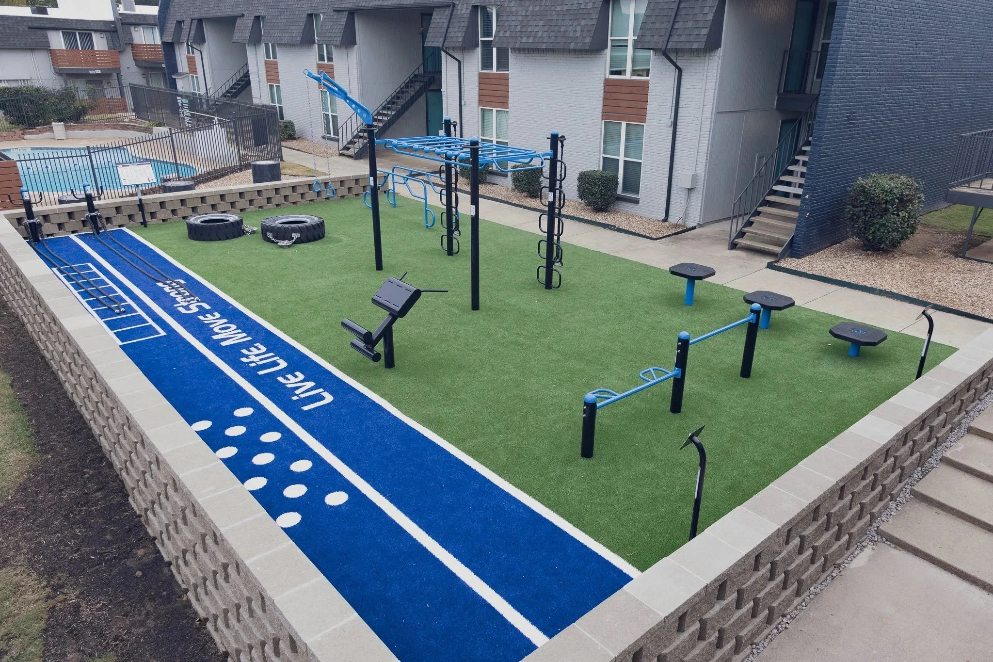 Expanding MoveStrong Outdoor Fitness in Texas: Fleetwood Apartment Complex Installation