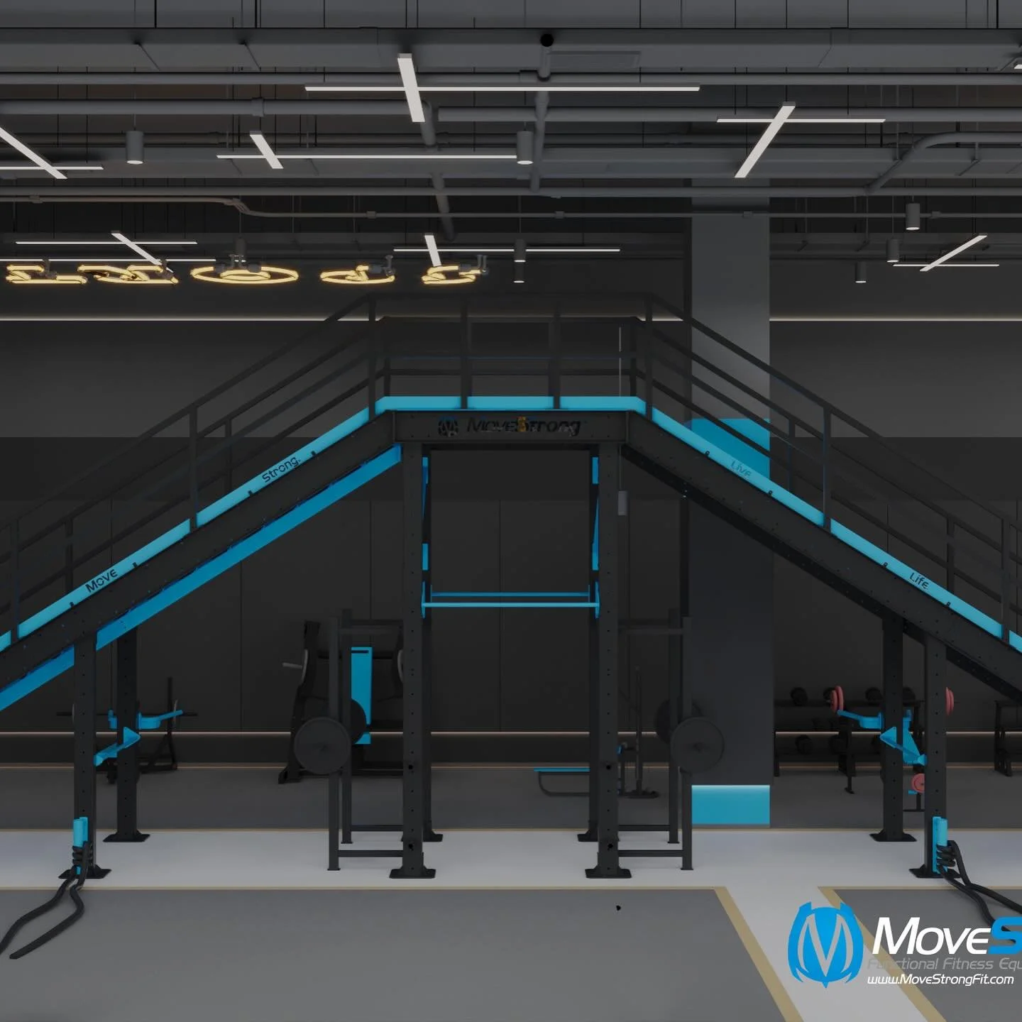 Indoor Staircase &amp; Ramp