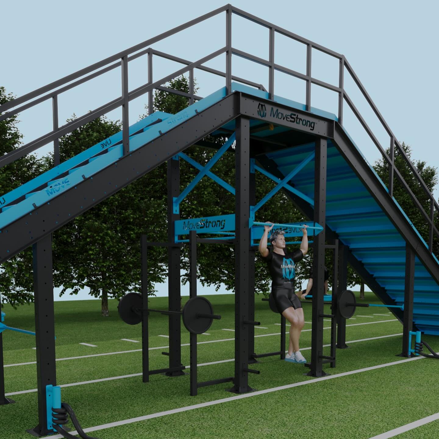 Outdoor Staircase &amp; Ramp